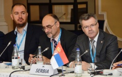 26. oktobar 2017. Članovi stalne delegacije Narodne skupštine na sastancima odbora PS CES